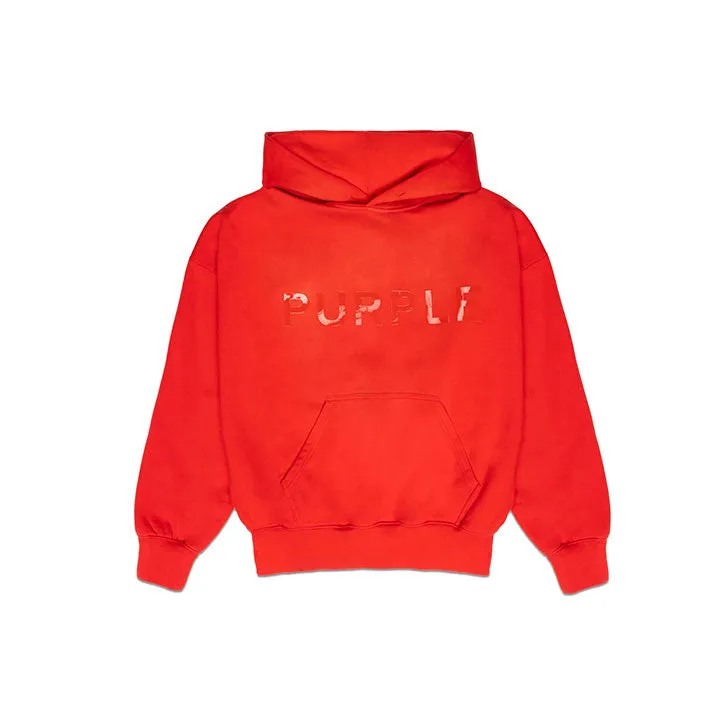 Red Heavyweight Hoodie - PP401MFCR224