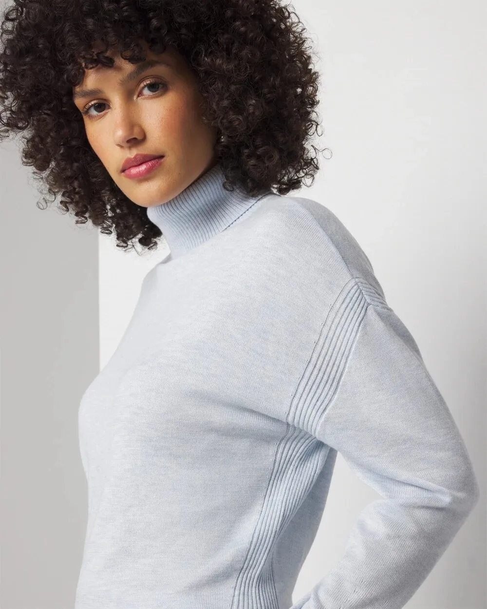 Relaxed Turtleneck Sweater