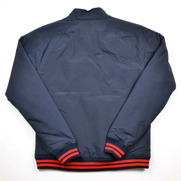 Reversible Harrington Jacket – Navy / Green – Not a Polo Shirt