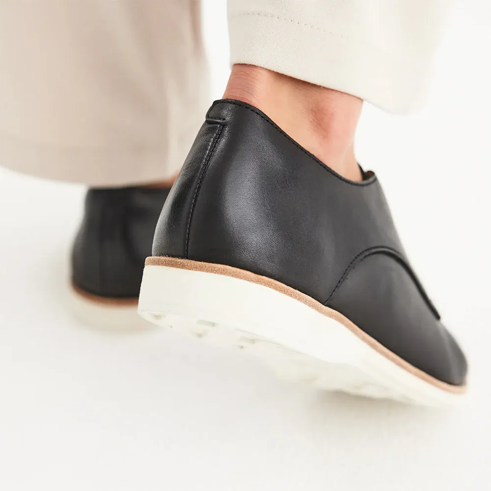 Rollie Nation Derby Black - Lightweight and Stylish Footwear.