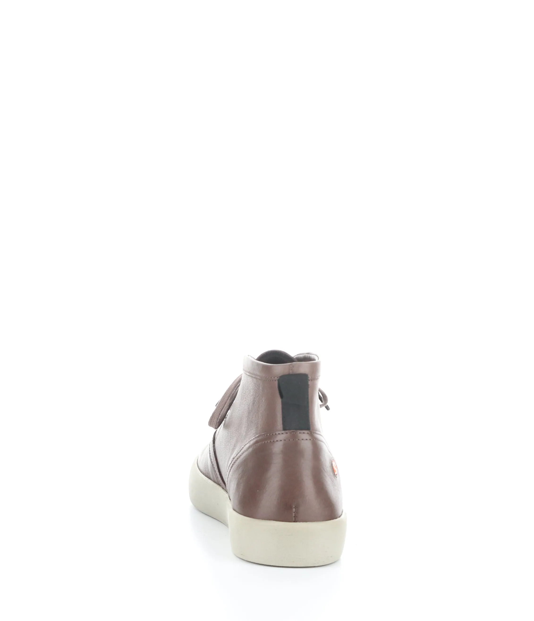 Rusk704Sof 002 Dark Brown High-Top Shoes