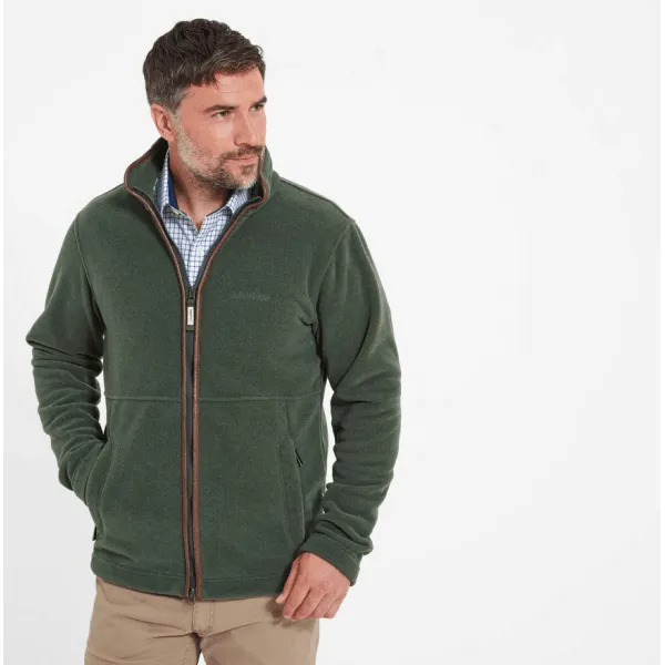 Schoffel Mens Cottesmore Fleece Jacket in Cedar Green