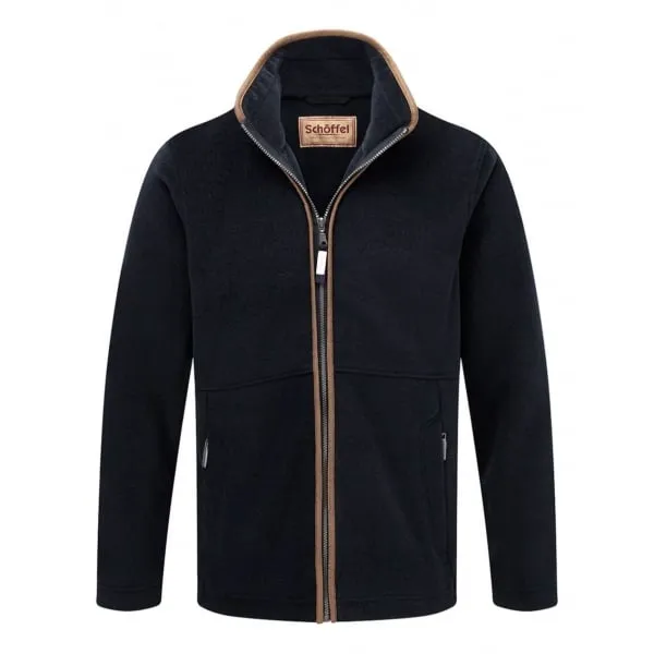 Schoffel Mens Cottesmore Fleece Jacket in Navy