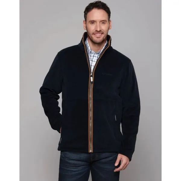 Schoffel Mens Cottesmore Fleece Jacket in Navy