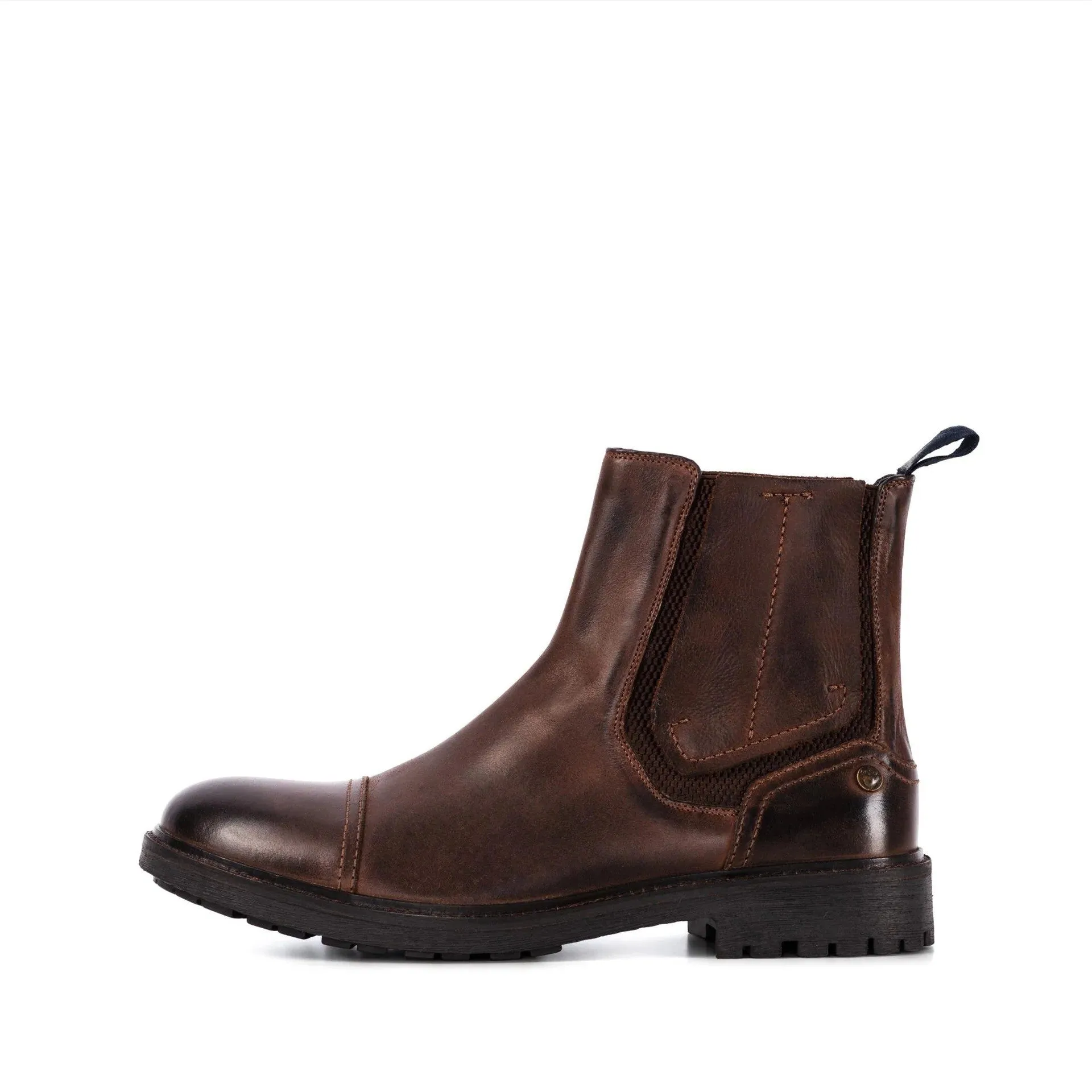 SEO optimized result: Brown Heavy Chelsea Boot from Forge