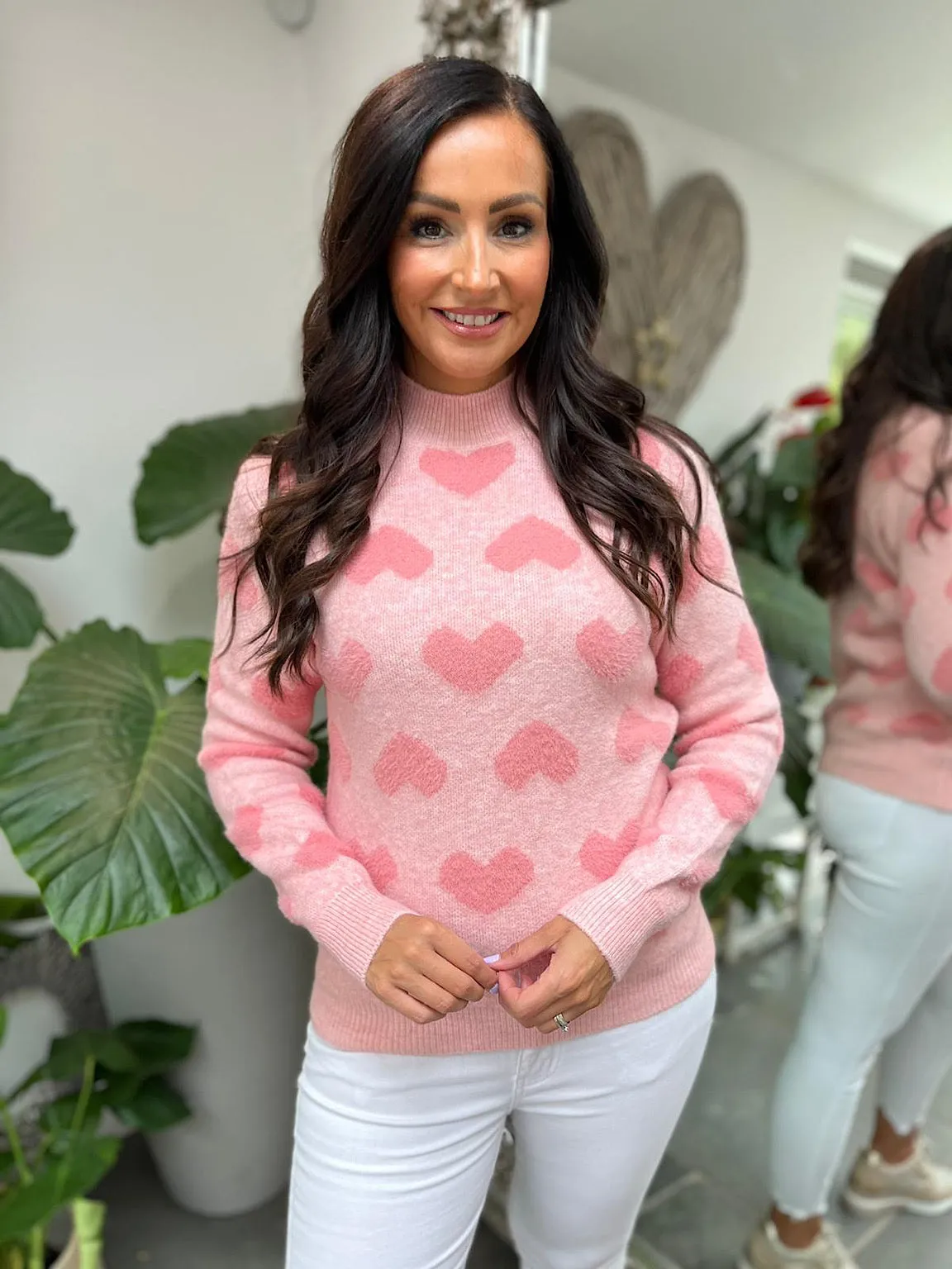 Shannon's Multi Heart Sweater