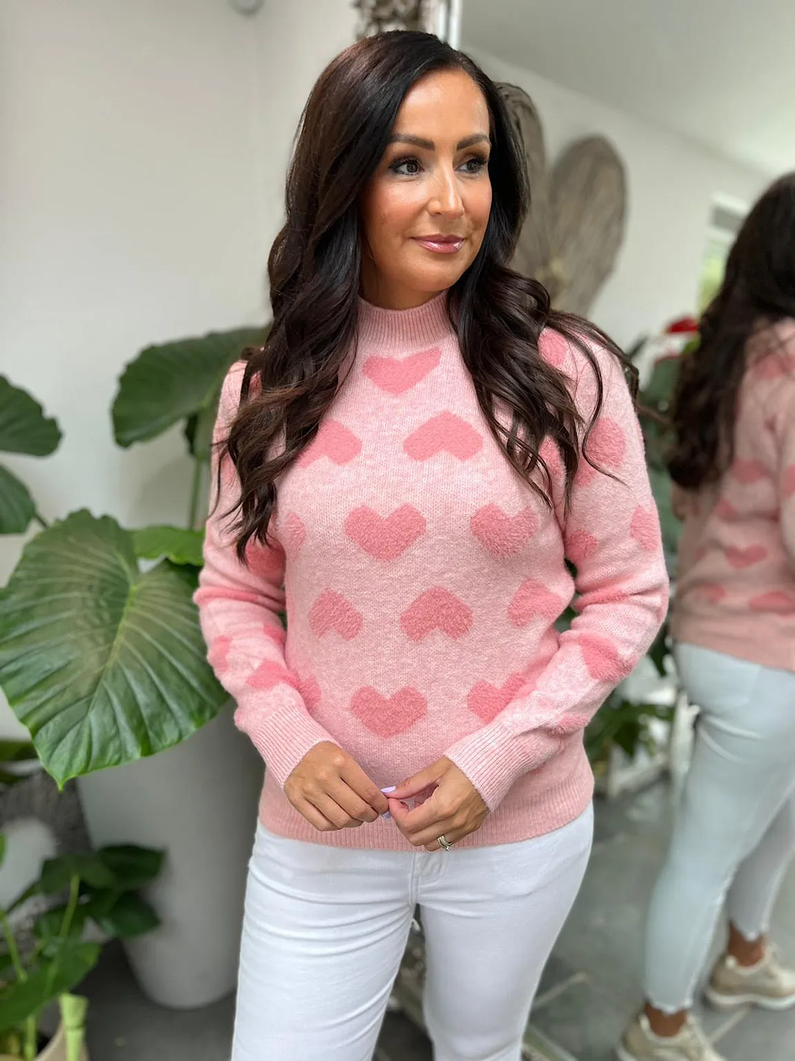 Shannon's Multi Heart Sweater