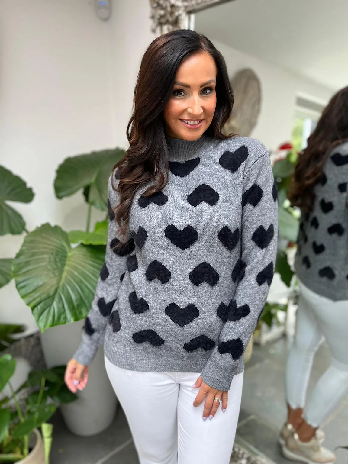 Shannon's Multi Heart Sweater