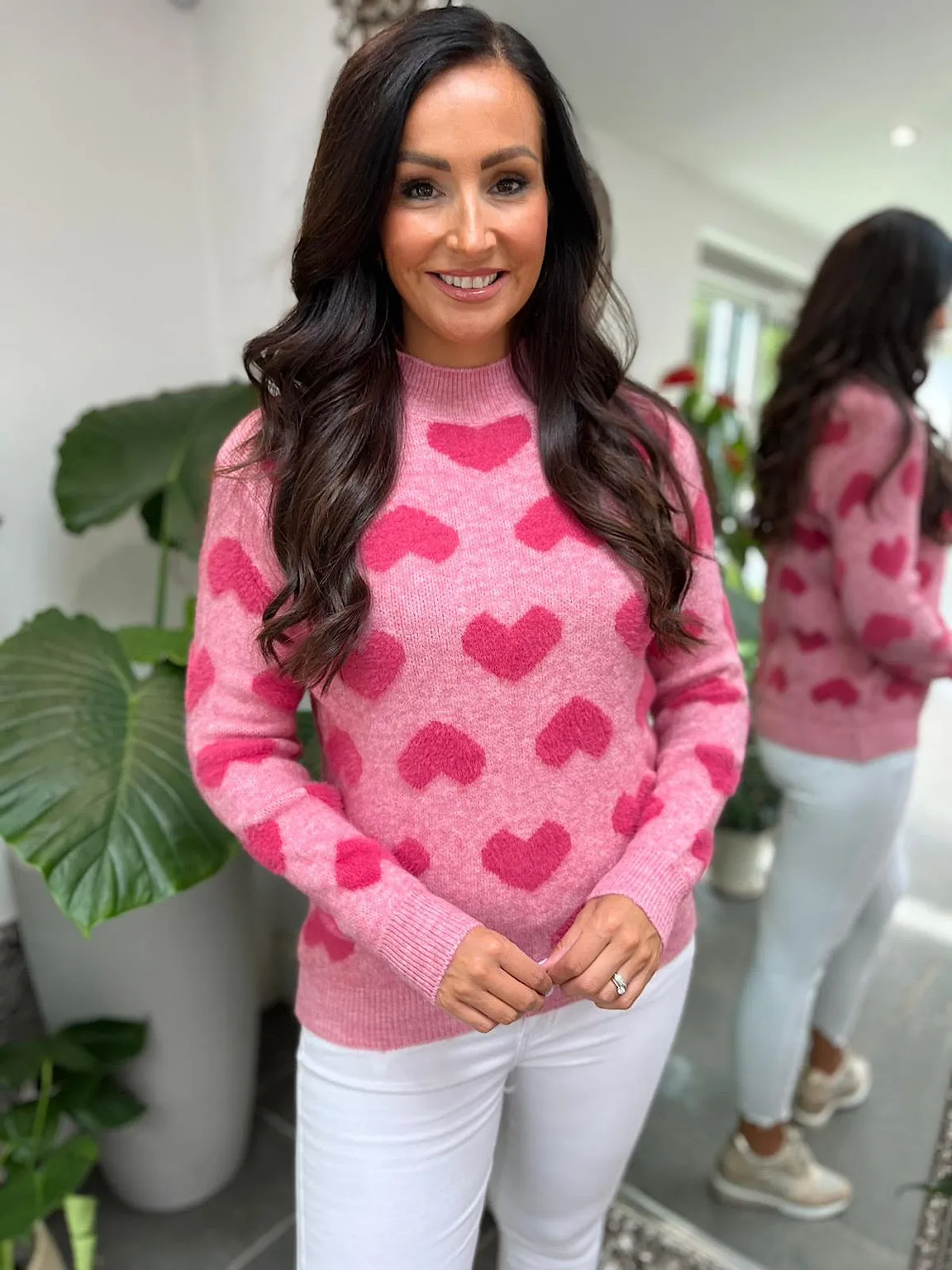 Shannon's Multi Heart Sweater