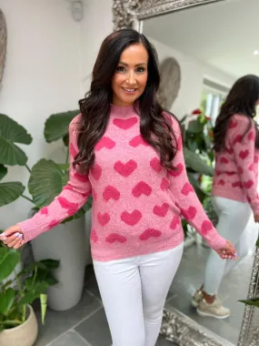 Shannon's Multi Heart Sweater