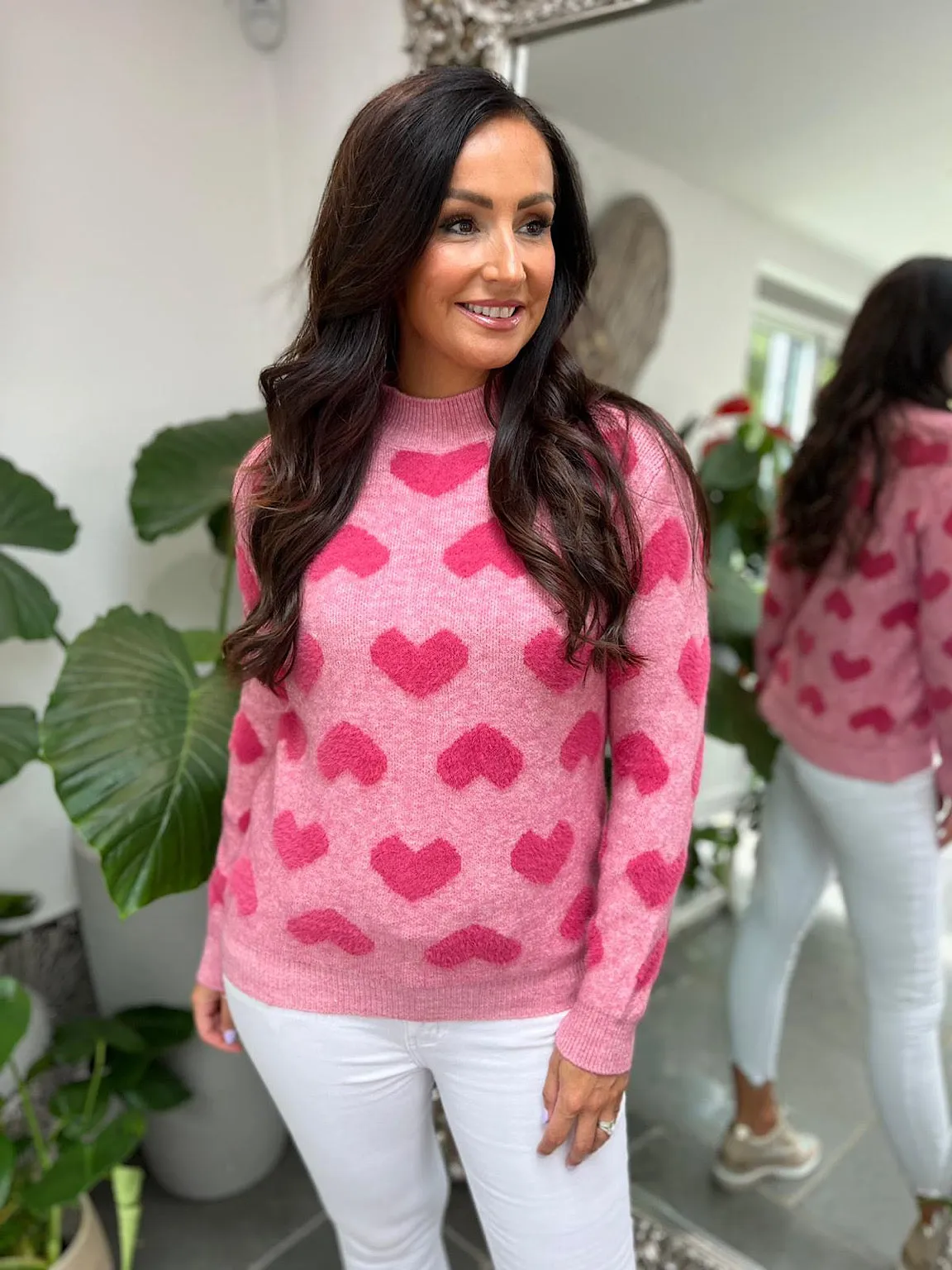 Shannon's Multi Heart Sweater