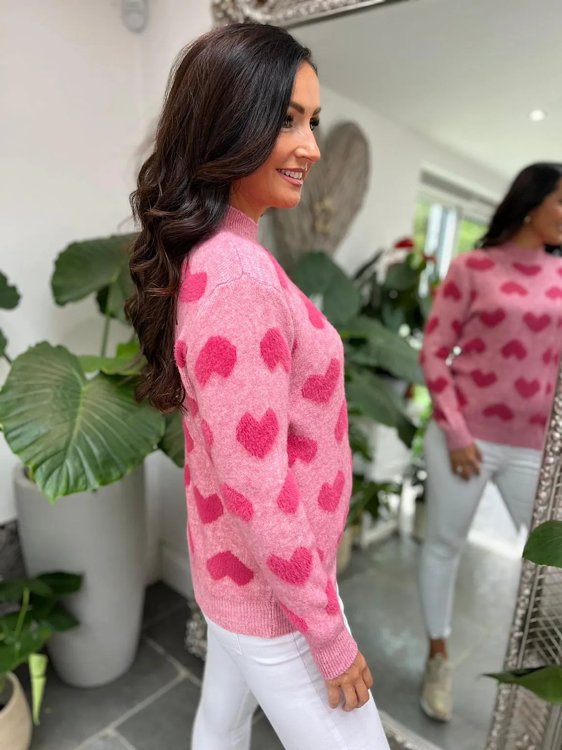 Shannon's Multi Heart Sweater