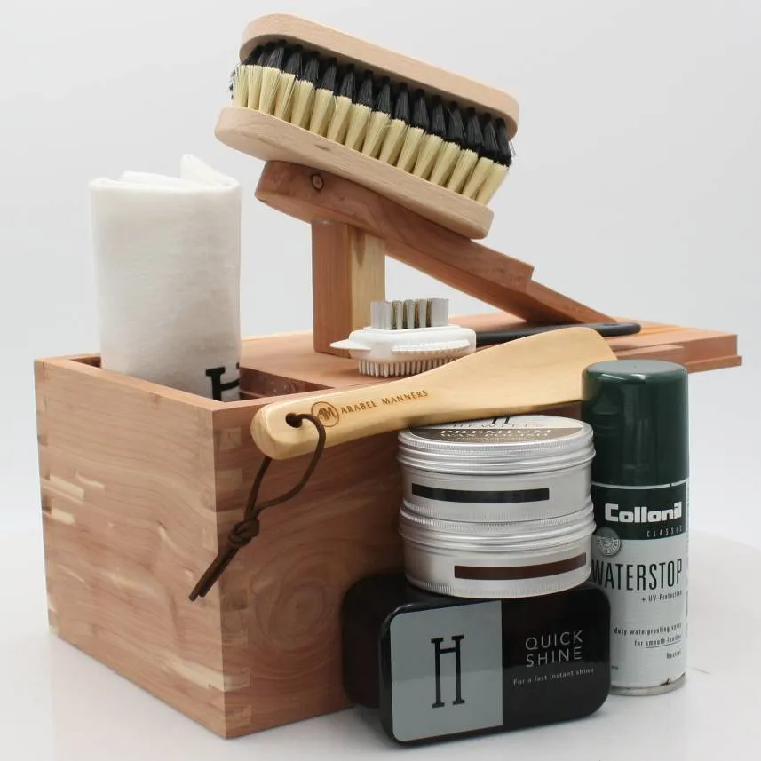 Shoe Care Gift Set - 3 Cedar