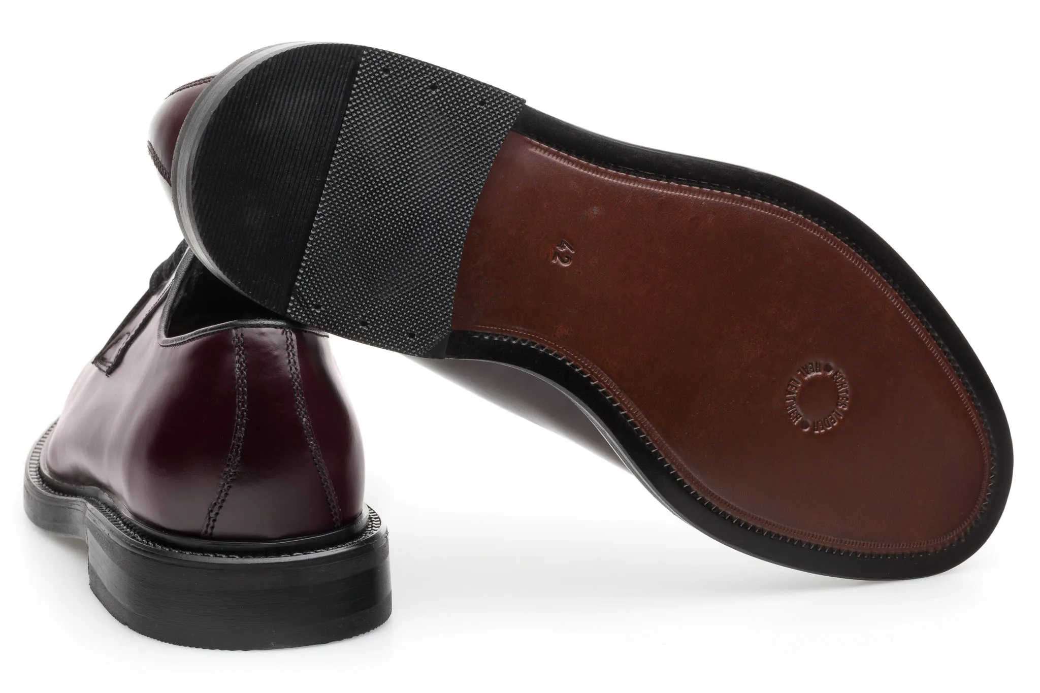 Smooth Polished Derby Shoes