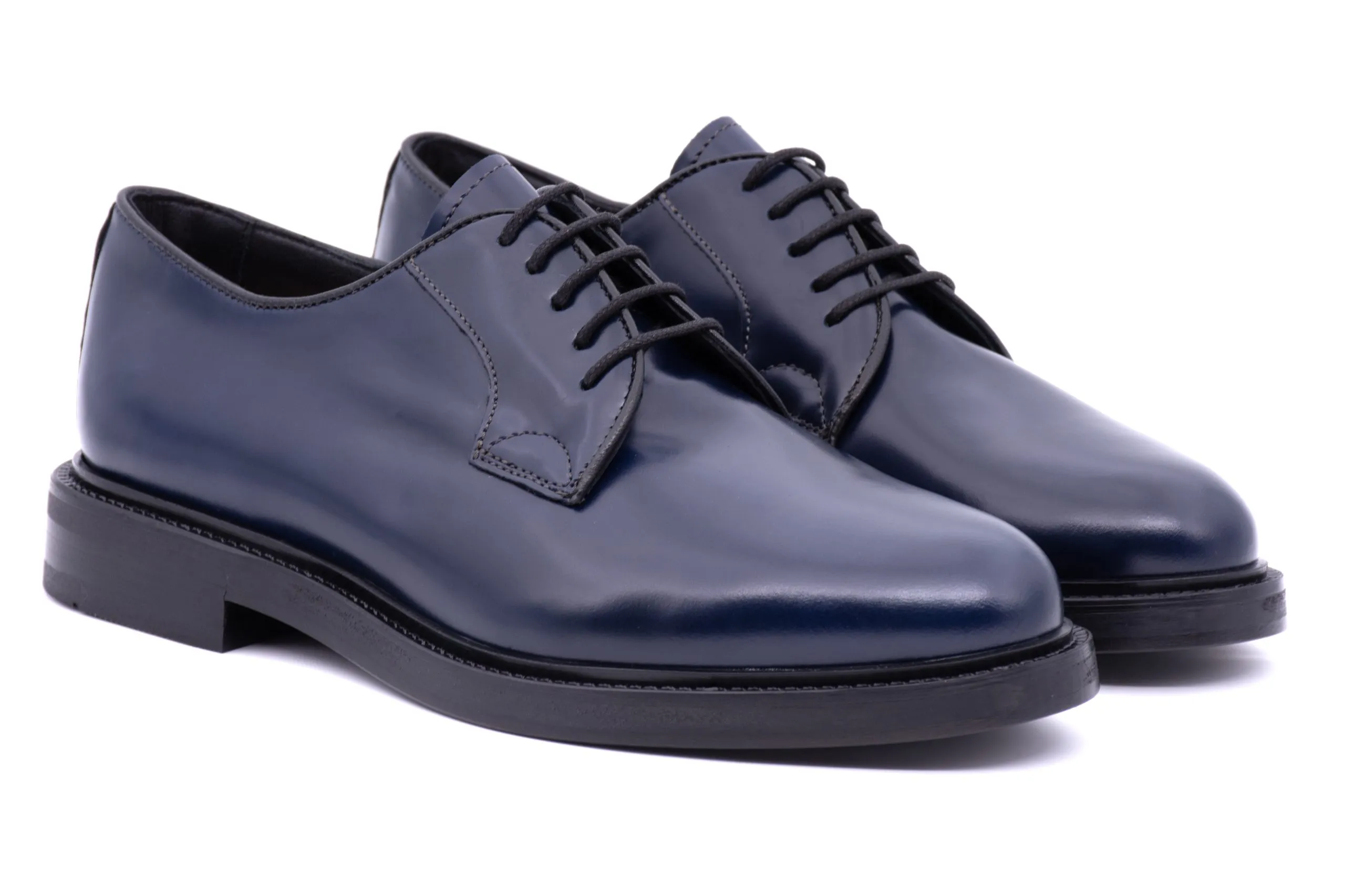 Smooth Polished Derby Shoes