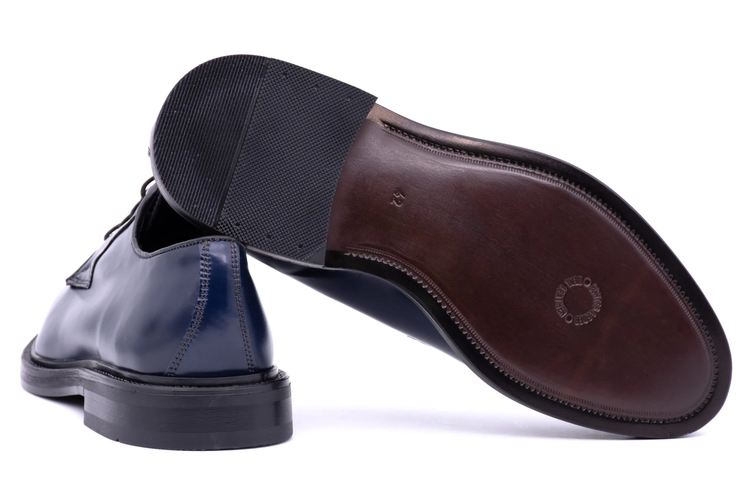 Smooth Polished Derby Shoes