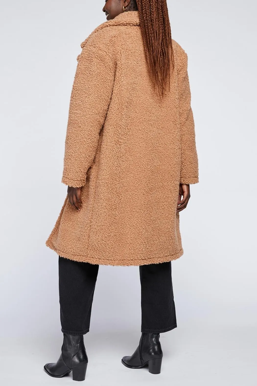 Soft Faux Shearling Coat