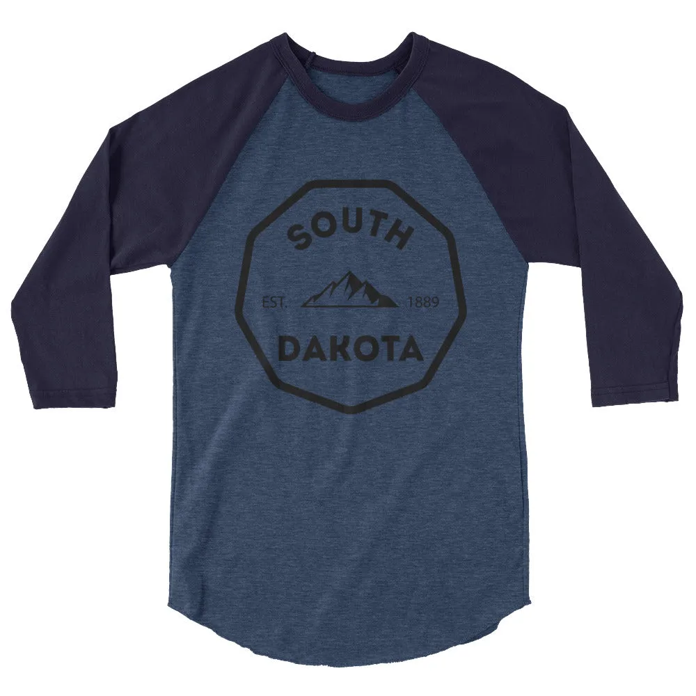 South Dakota 3/4 Sleeve Raglan Shirt Add to Cart