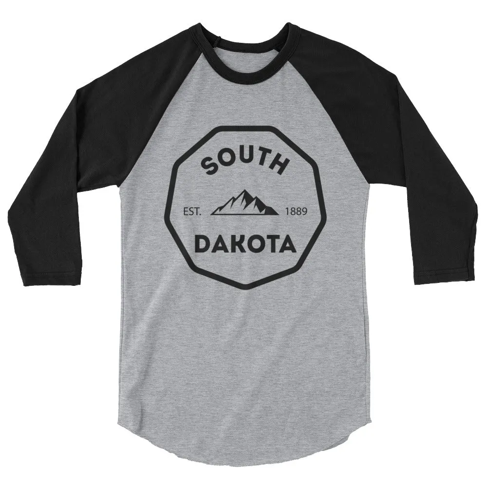 South Dakota 3/4 Sleeve Raglan Shirt Add to Cart