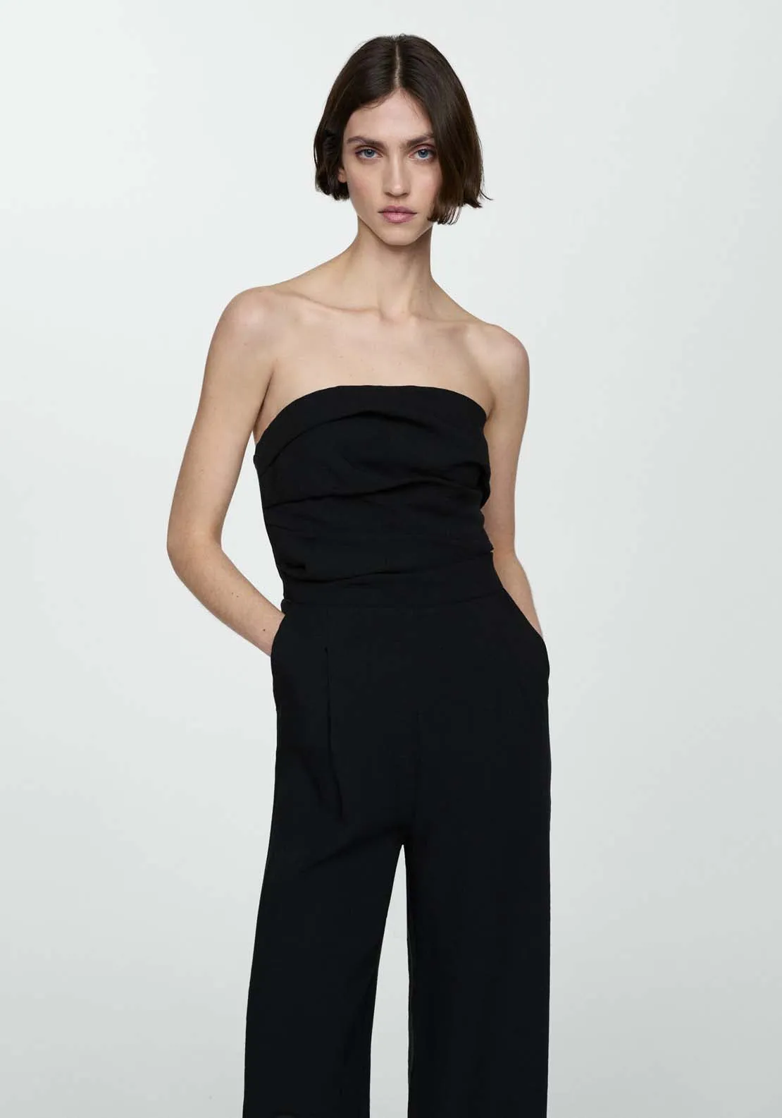 Strapless jumpsuit