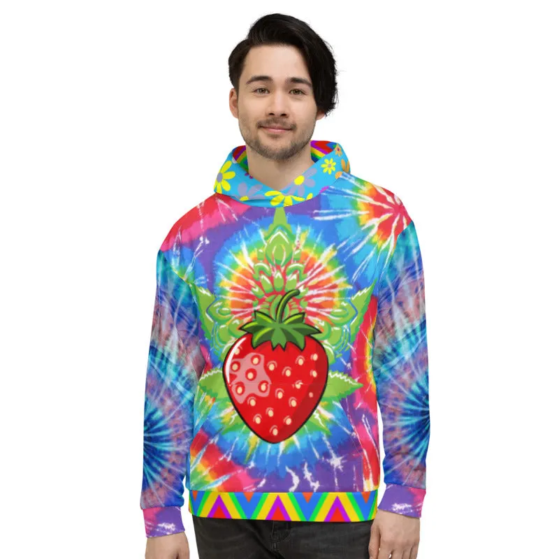 Strawberry Kush Silk Hoodie