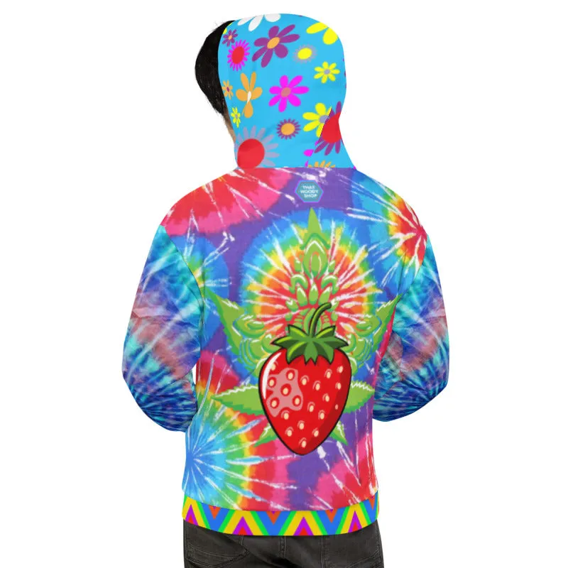 Strawberry Kush Silk Hoodie