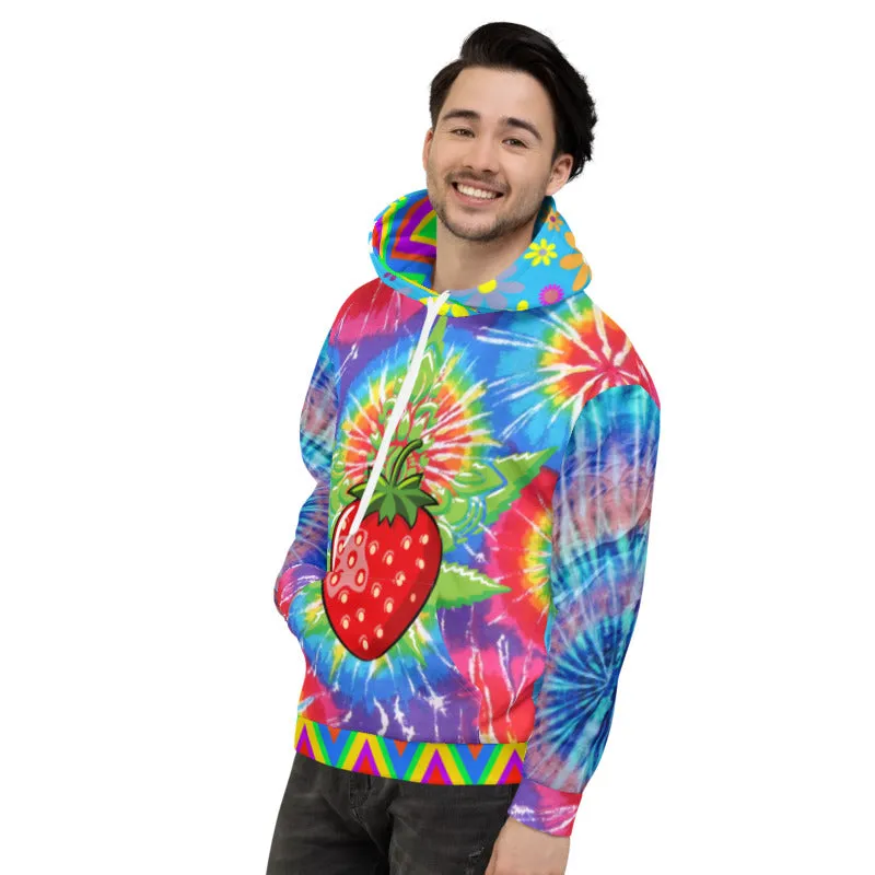 Strawberry Kush Silk Hoodie