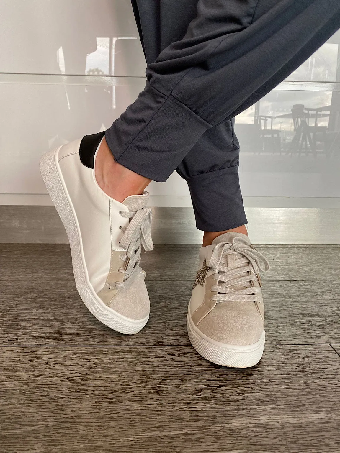 Suede Star Trainers - Premium Style