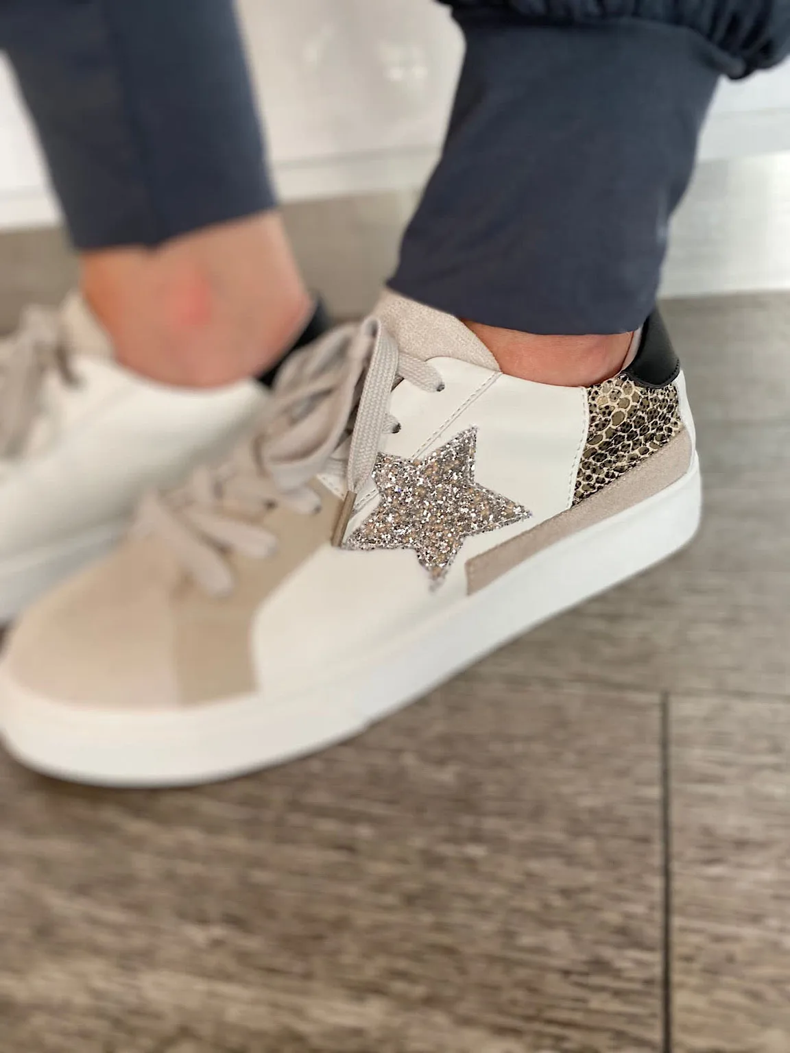 Suede Star Trainers - Premium Style