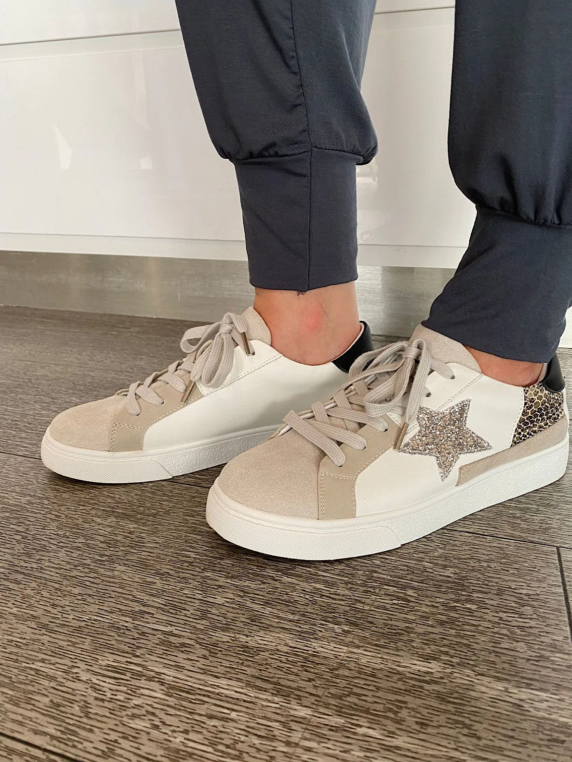 Suede Star Trainers - Premium Style