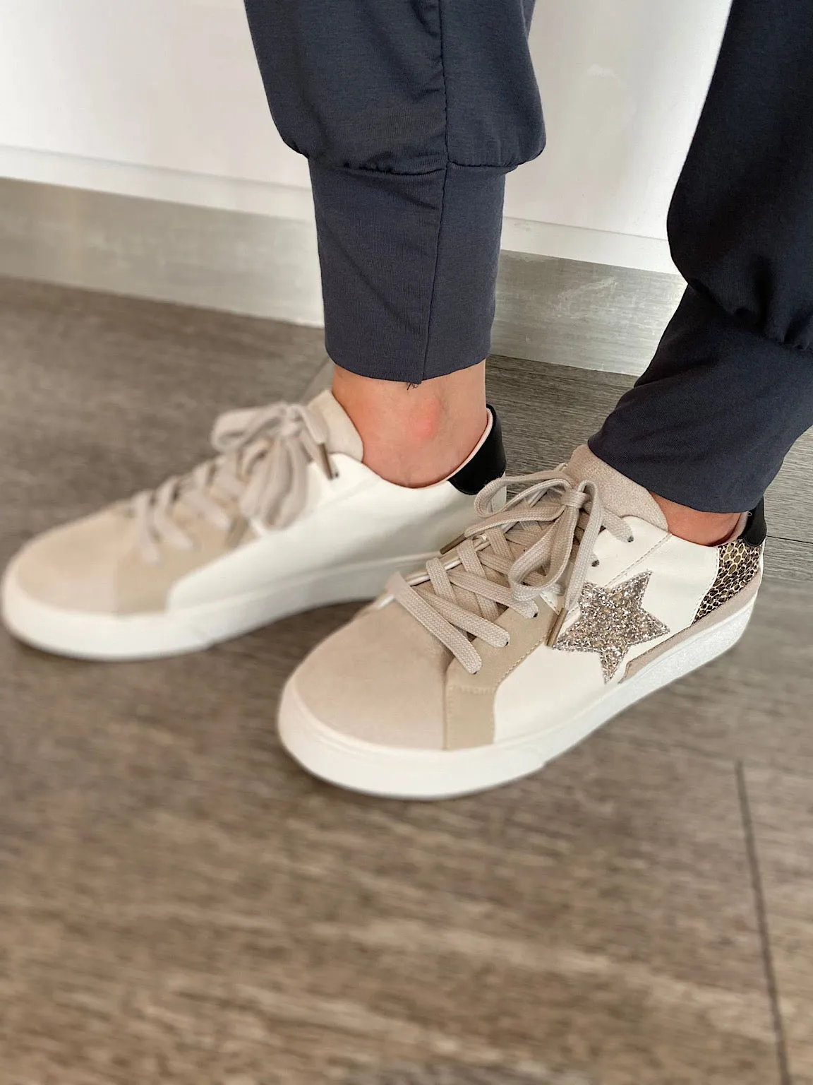 Suede Star Trainers - Premium Style