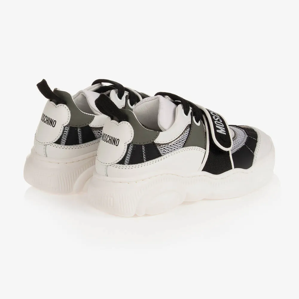 Teen Black & White Trainers