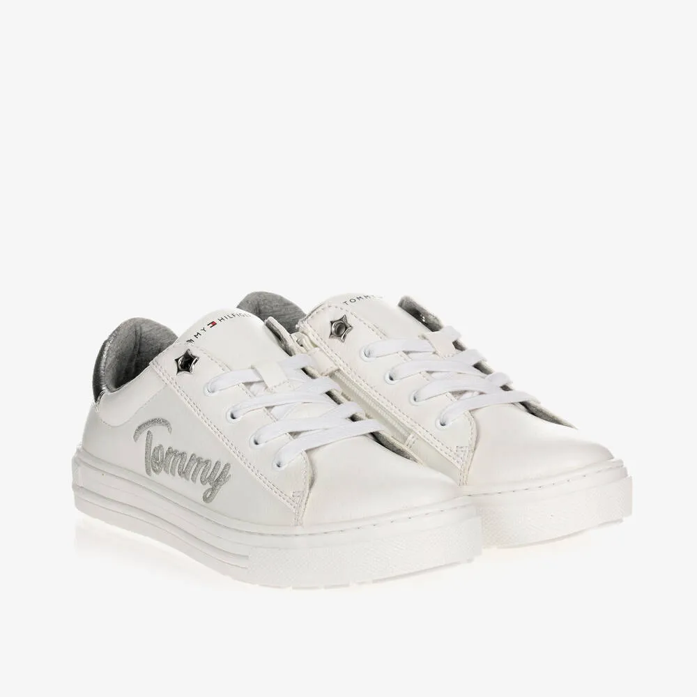 Teen Girls White Trainers