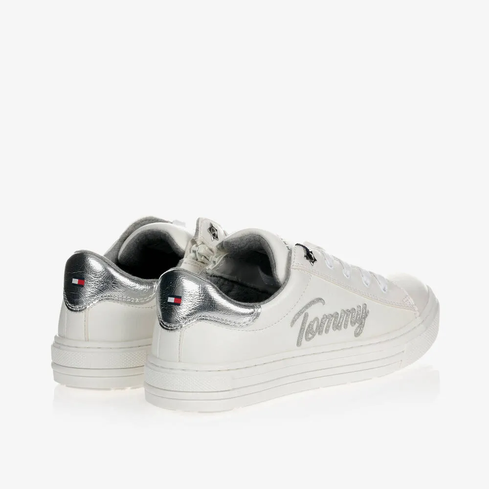 Teen Girls White Trainers