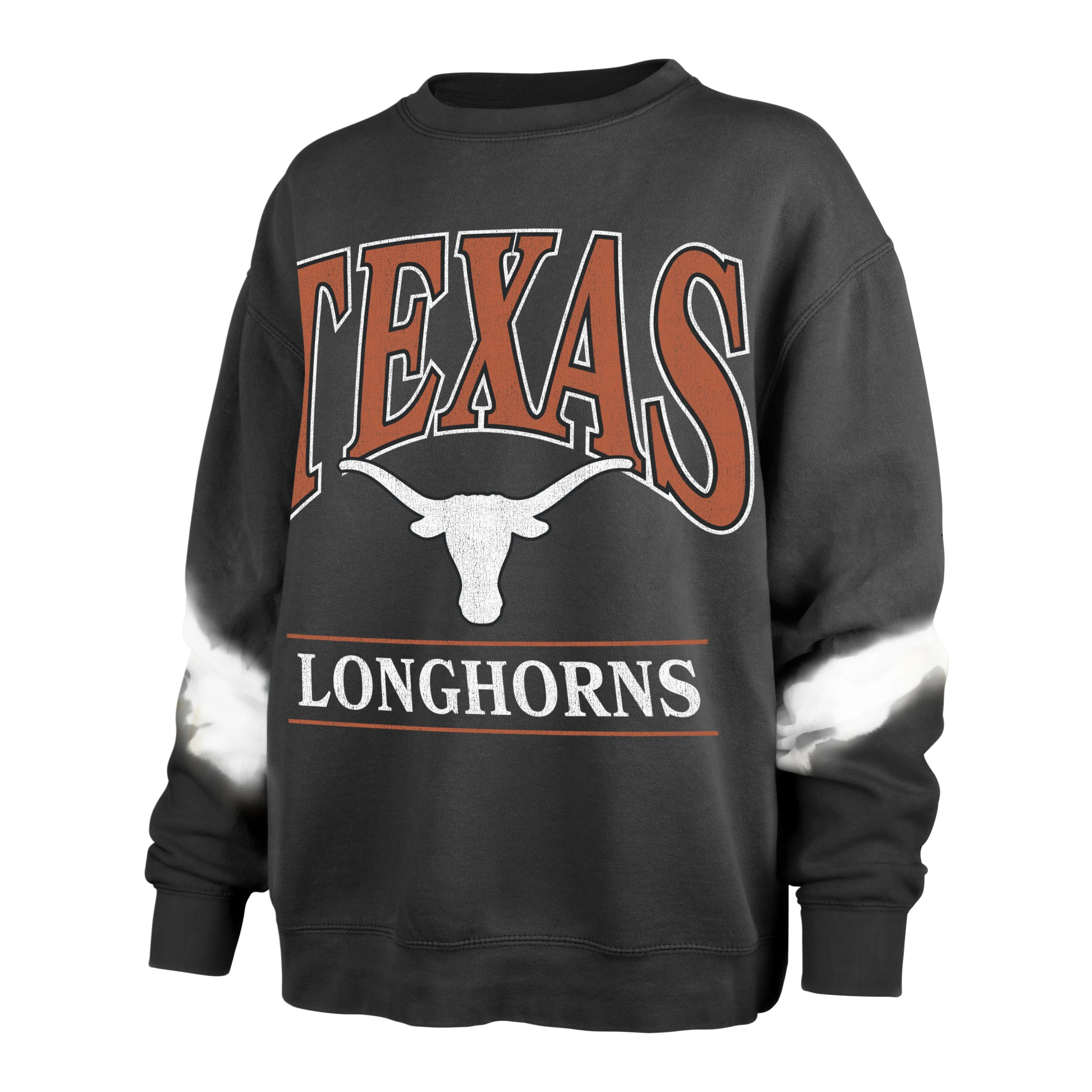 Texas Longhorns Women's Sleeve Dye Boyfriend Crew '47 - 1 result.