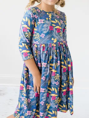 Toddler Girl Floral Dress