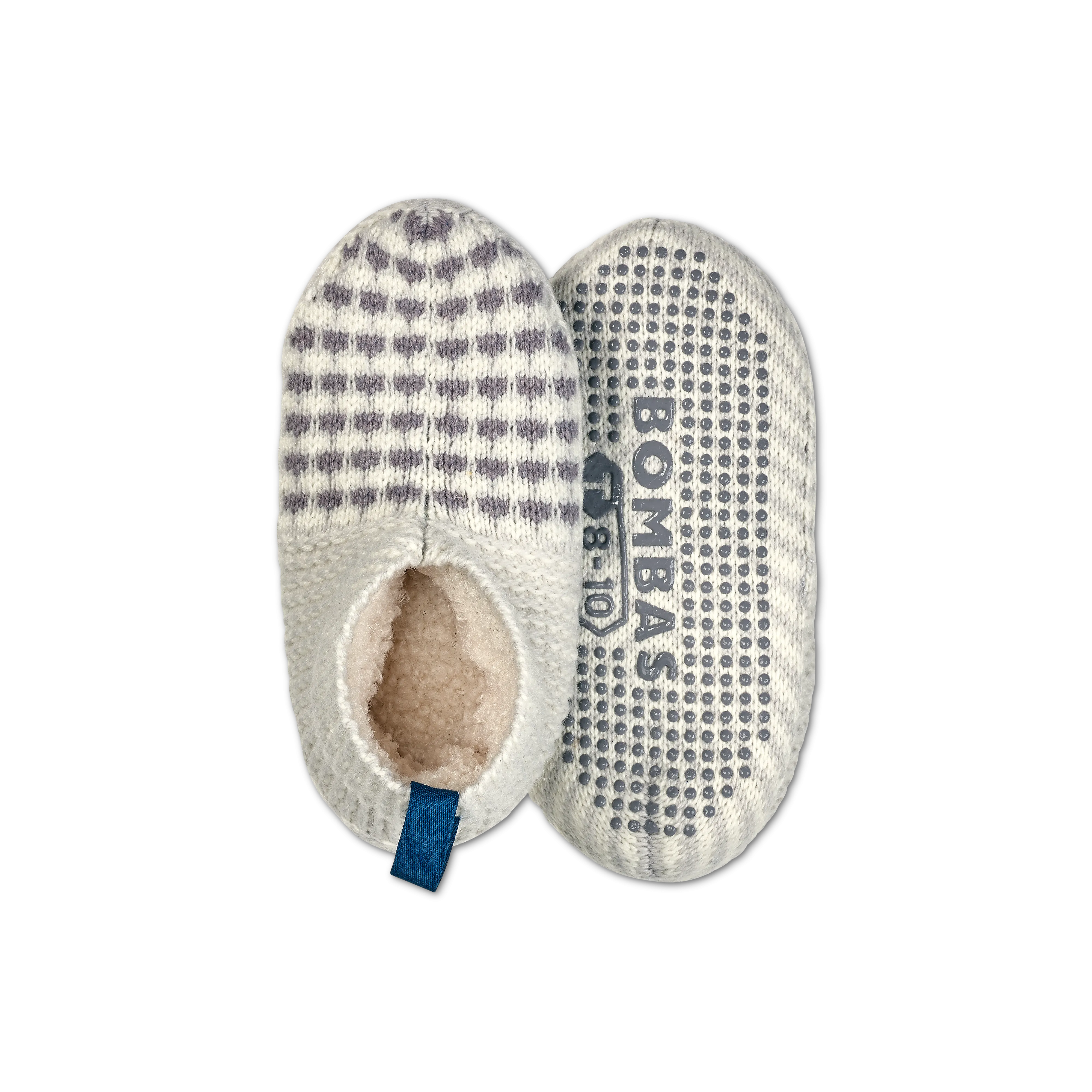 Toddler Slipper - Sherpa-Lined Gripper