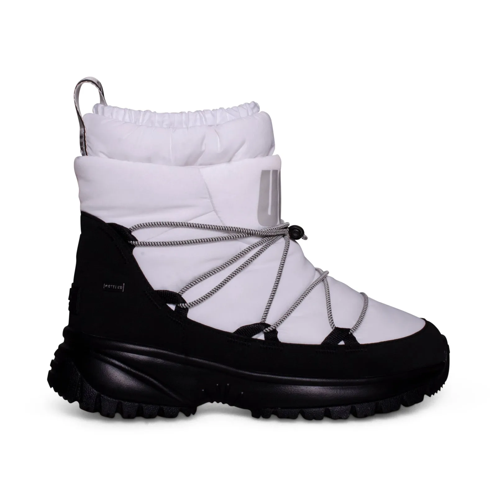 Ugg Yose Puffer Mid White Boots - Women's - Ugg white puffer mid boots for women