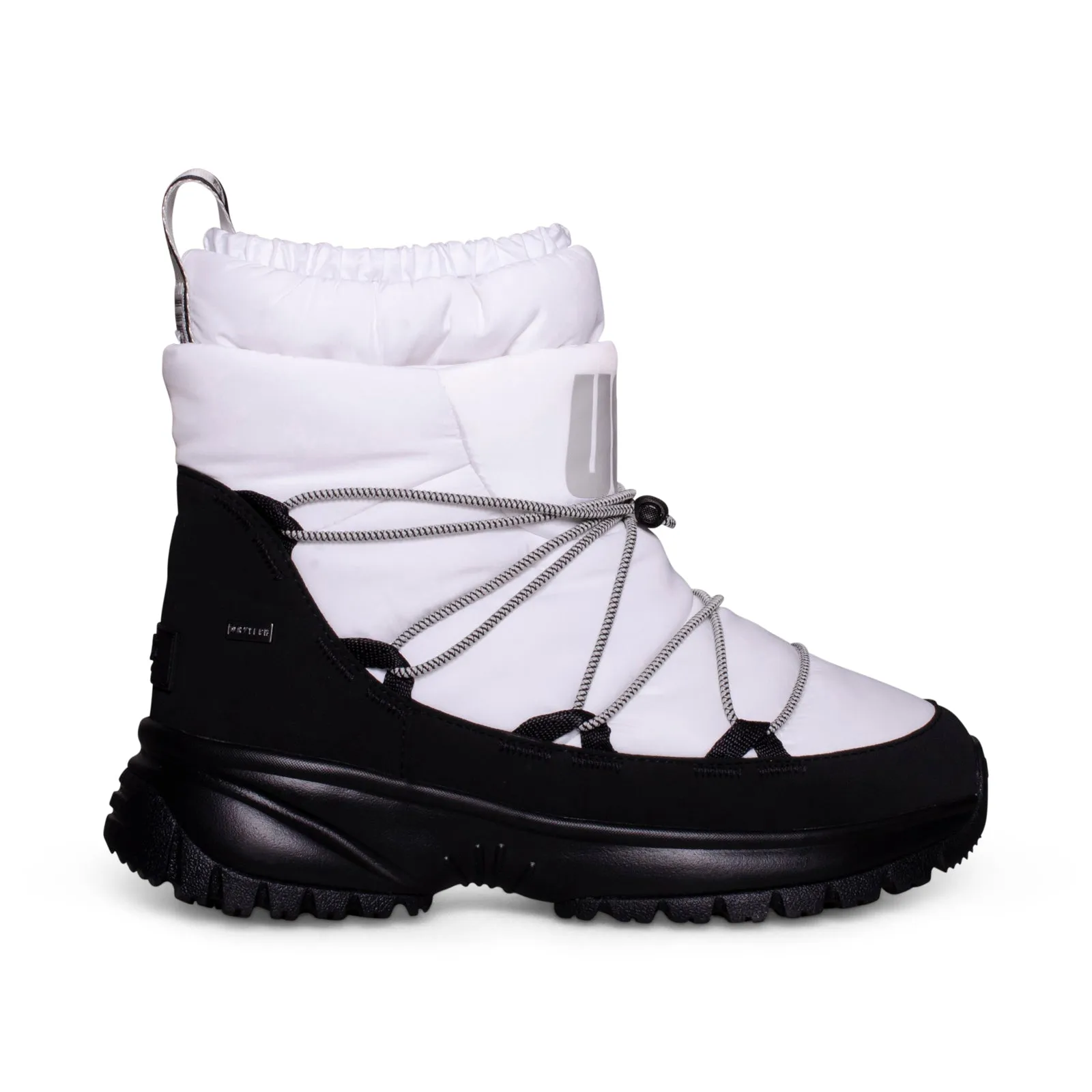 Ugg Yose Puffer Mid White Boots - Women's - Ugg white puffer mid boots for women