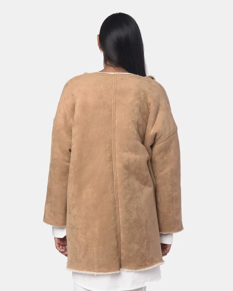 Ura Coat in Tan