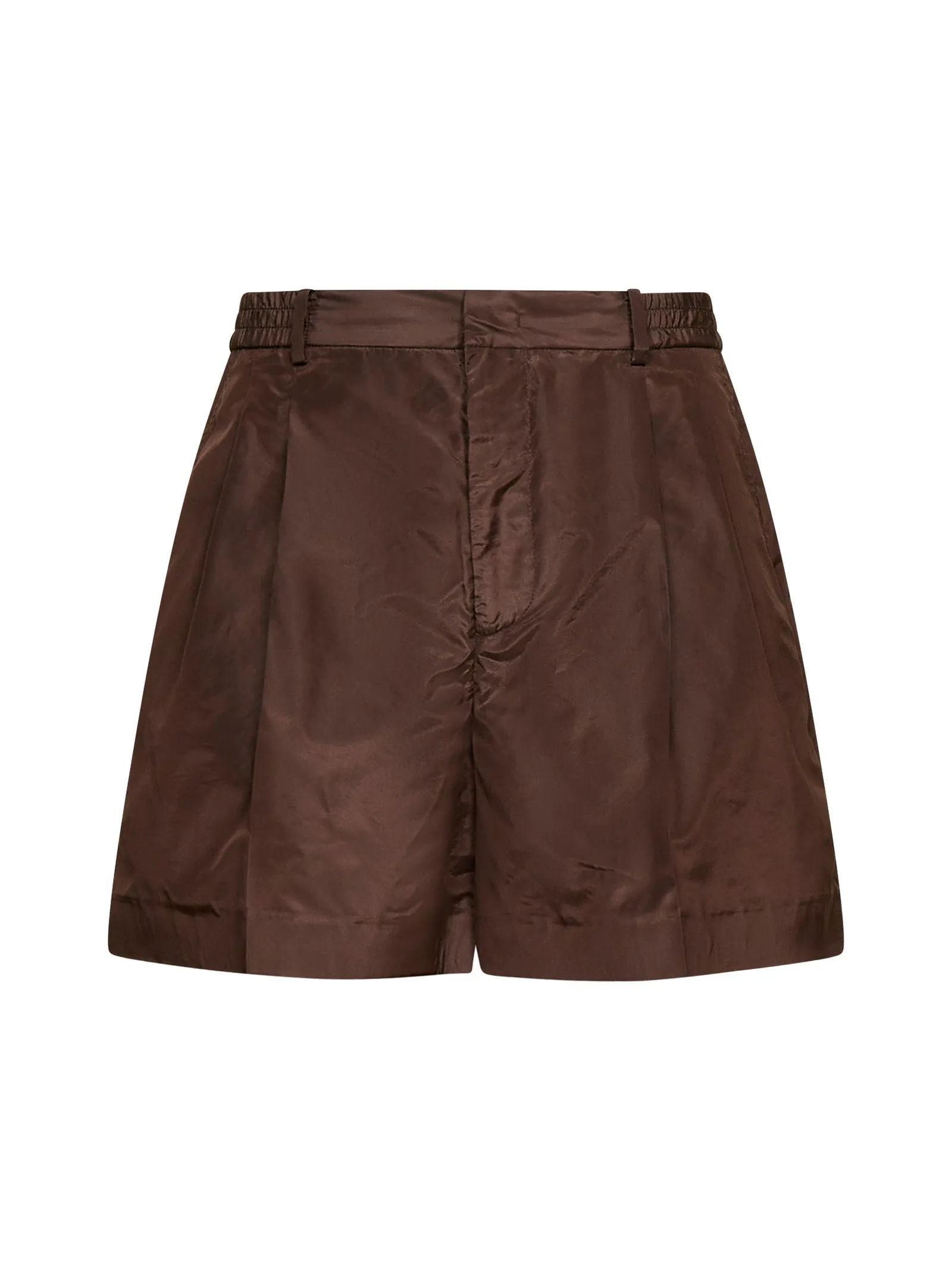 Valentino Pressed-Crease Elasticated Waist Tailored Shorts