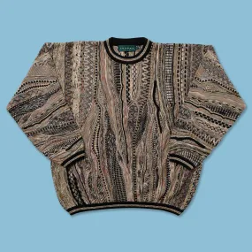 Vintage Tundra Knit Sweater XLarge