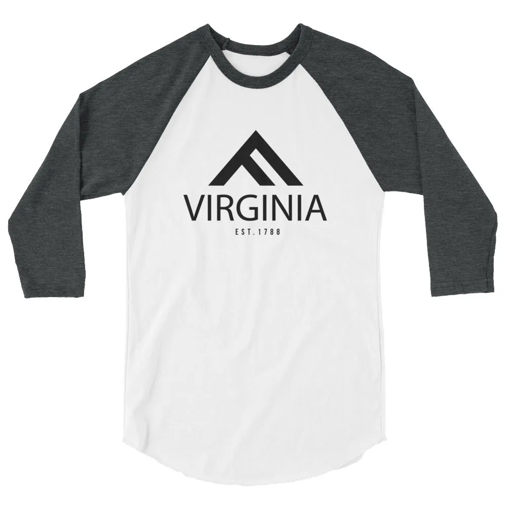 Virginia 3/4 Sleeve Raglan Shirt Established - Shop Now