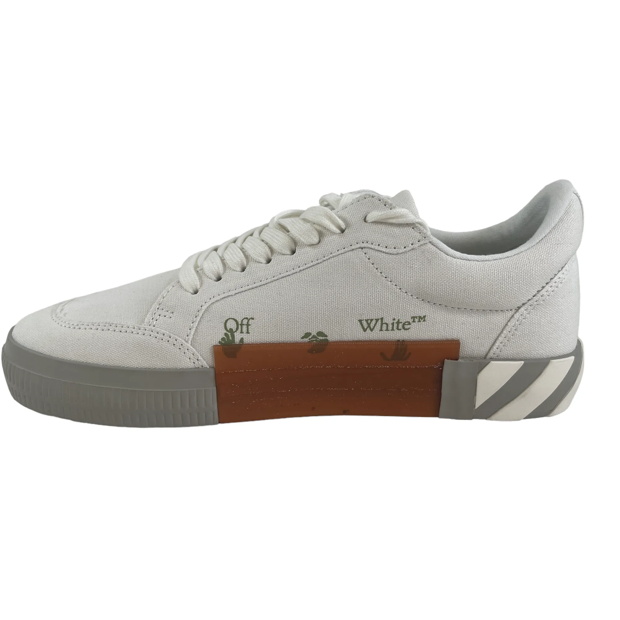 Vulcanised Low Trainers - White - EU 43 / UK 9