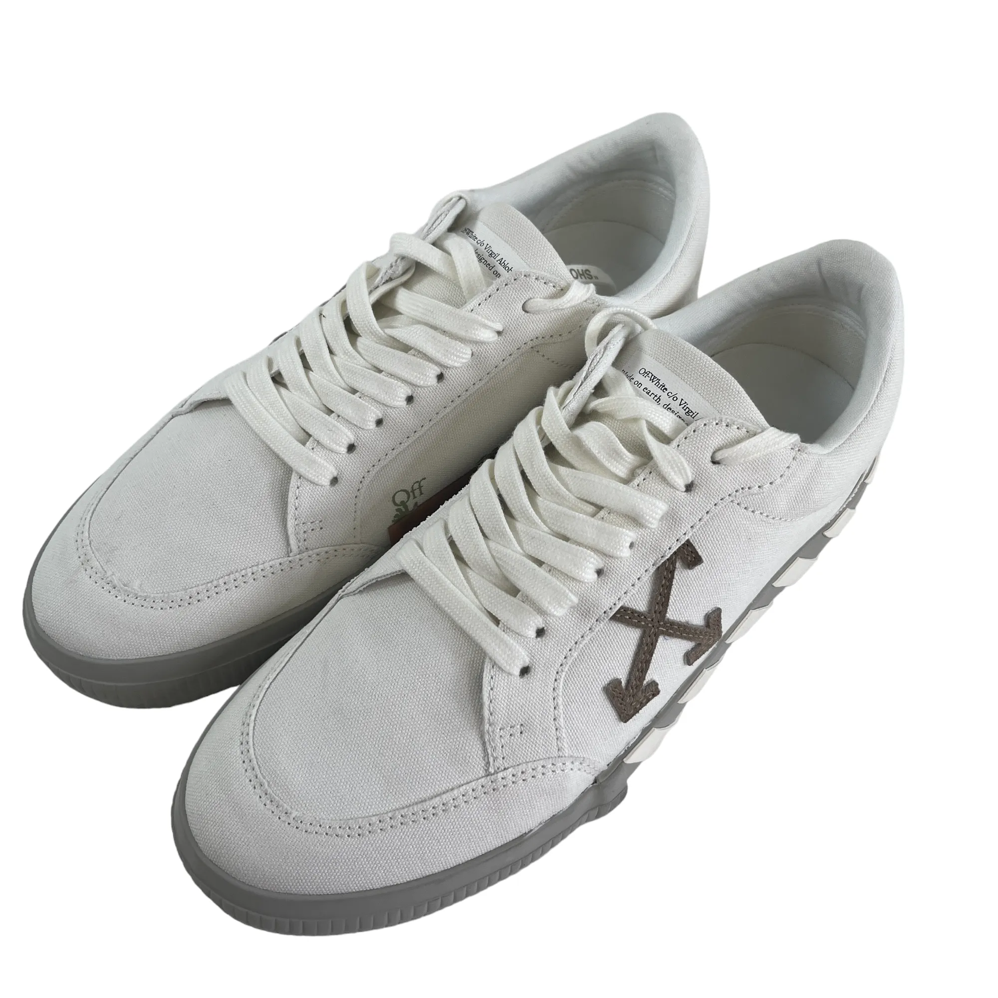 Vulcanised Low Trainers - White - EU 43 / UK 9