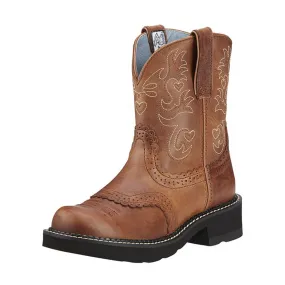 Women's Saddle Boots - Ariat Russet Rebel Fatbaby