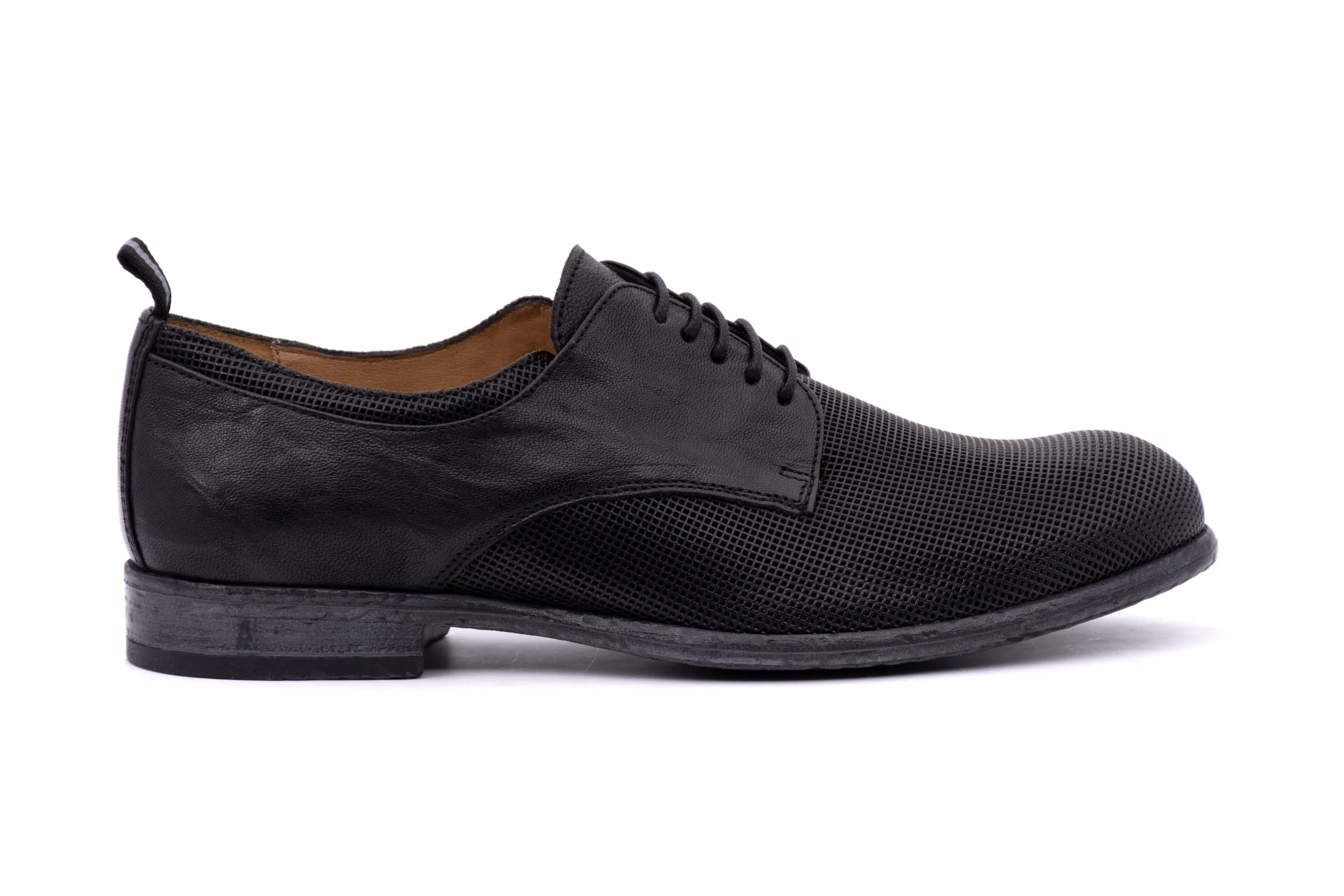 Woven Leather Derby - Shop Online